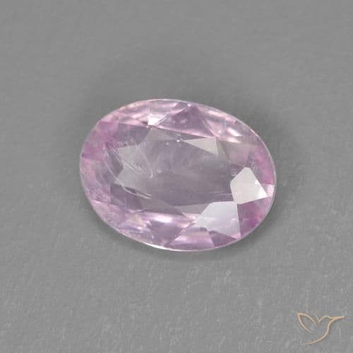 0.68ct Natural Bubblegum Pink Sapphire, Oval Cut, 6.8x5.1 mm