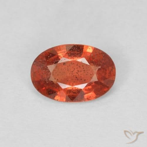 0.46ct Natural Intense Red Sapphire, Oval Cut, 6x4.1 mm