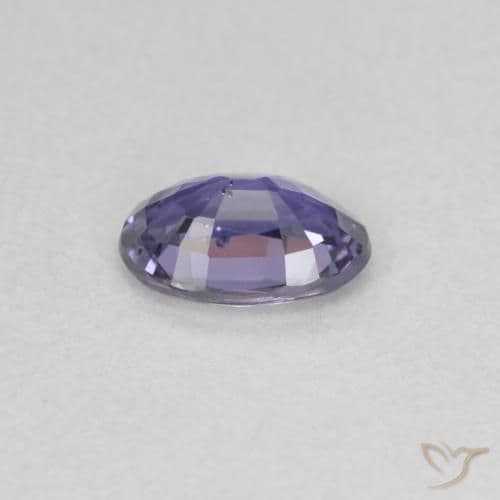 0.56ct Dark Bluish Purple Sapphire, Oval Cut, 5.9x4.1 mm