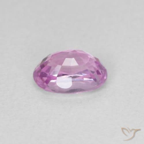 0.73ct Medium Light-Purple Sapphire, Oval Cut, 6x4.2 mm