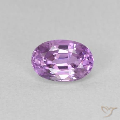 0.76ct Electric Purple Sapphire, Oval Cut, 6.1x4.1 mm