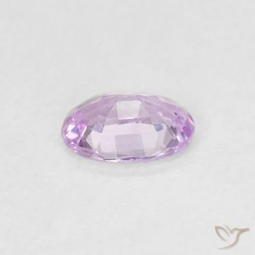 0.54ct Very Light Royal Pink Sapphire, Oval Cut, 5.9x4.2 mm
