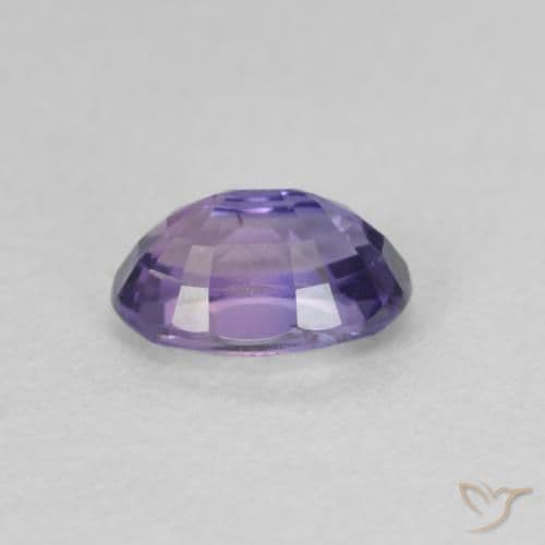 0.73ct Natural Deep Violet Sapphire, Oval Cut, 6.1x4.1 mm