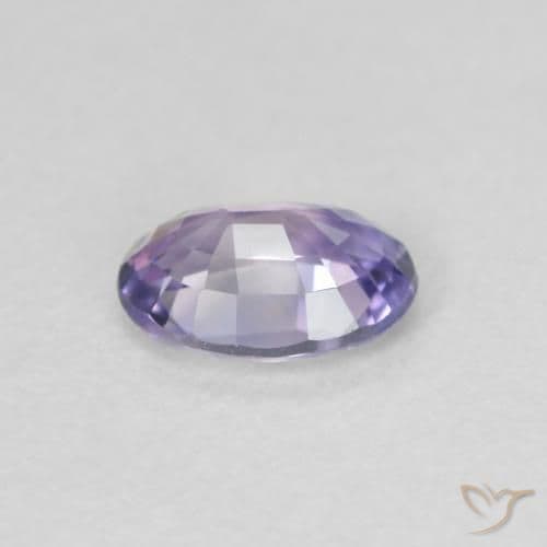 0.56ct Natural Medium Violet Sapphire, Oval Cut, 5.9x4.2 mm