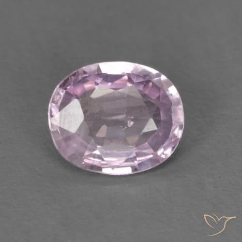 0.62ct Natural Dark Pink Sapphire, Oval Cut, 5.3x4.5 mm