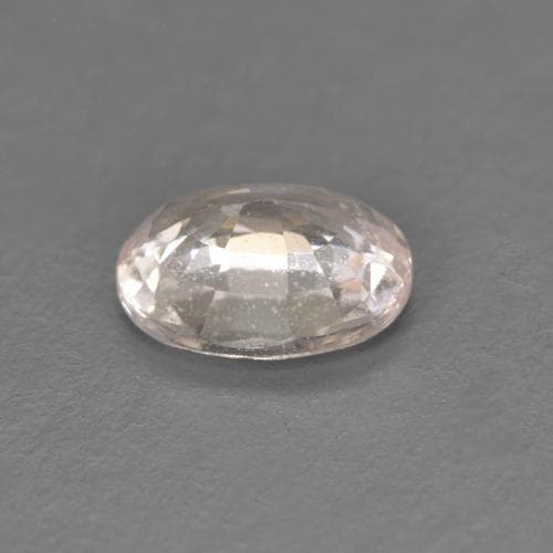 0.50ct Natural Light Pink Sapphire, Oval Cut, 5.3x4.3 mm