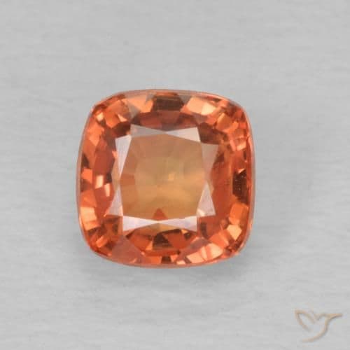 1.47ct Natural Merlot Red Sapphire, Cushion Cut, 8.5x6.2 mm