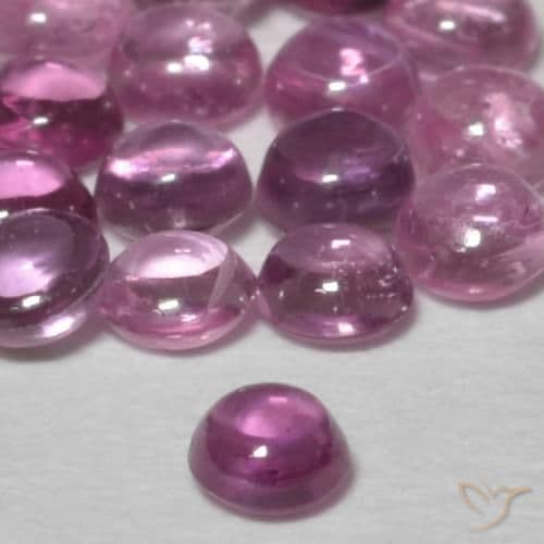 0.10ct Natural Medium Purple Sapphire, Round Cut, 2.45 mm
