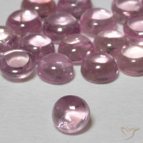 0.30ct Light Bubblegum Pink Sapphire, Round Cut, 3.56 mm