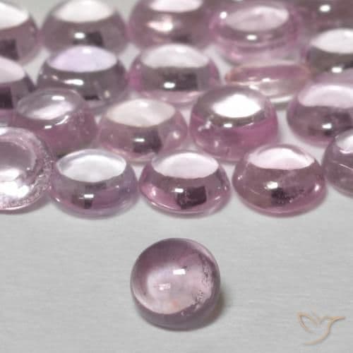 0.27ct Natural Lavender Pink Sapphire, Round Cut, 3.68 mm