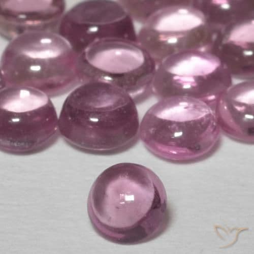 0.28ct Natural Light Purple Sapphire, Round Cut, 3.57 mm