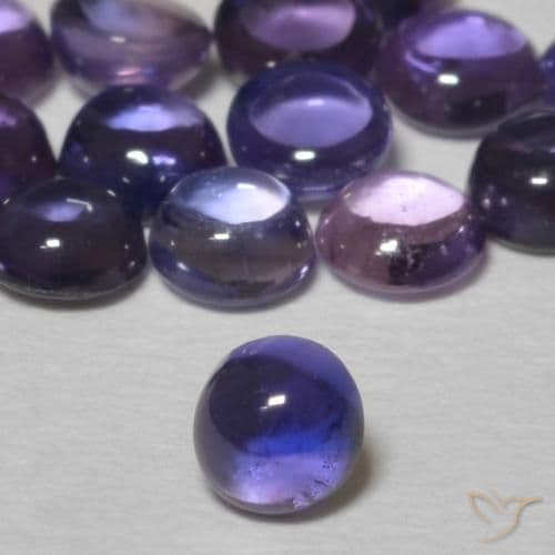 0.26ct Natural Pink Violet Sapphire, Round Cut, 3.48 mm