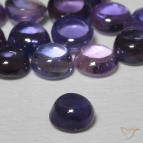 0.26ct Natural Pink Violet Sapphire, Round Cut, 3.48 mm