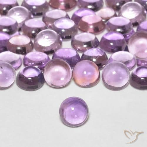 0.27ct Natural Deep Purple Sapphire, Round Cut, 3.74 mm