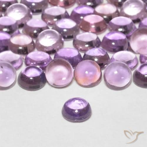0.27ct Natural Deep Purple Sapphire, Round Cut, 3.74 mm