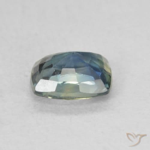 0.77ct Natural Blue Sapphire, Cushion Cut, 5.7x4.7 mm