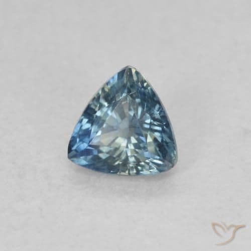 0.50ct Natural Teal Sapphire, Trillion, 4.7x4.5 mm