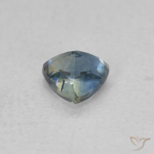 0.50ct Natural Teal Sapphire, Trillion, 4.7x4.5 mm