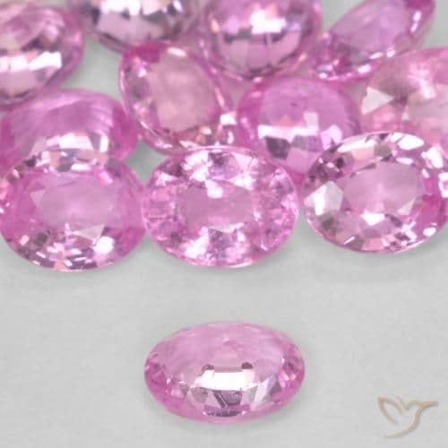 0.32ct Royal Purple Pink Sapphire, Oval Cut, 4.5x3.5 mm