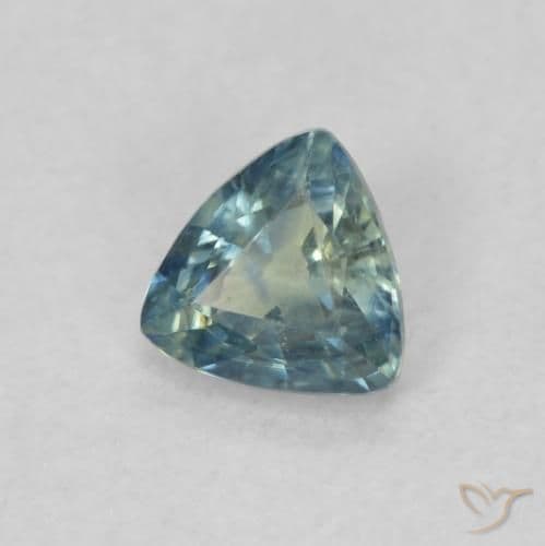 0.44ct Natural Multicolor Sapphire, Trillion, 4.8x4.5 mm