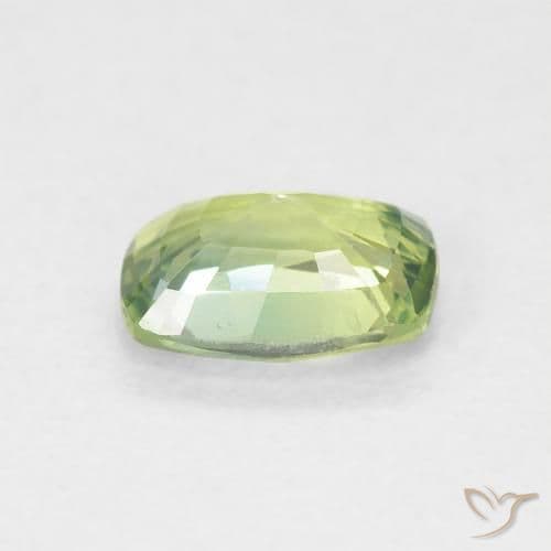 0.80ct Natural Multicolor Sapphire, Cushion Cut, 6.2x4.5 mm