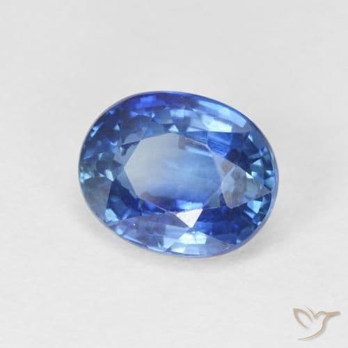 3.51ct Cornflower Blue Sapphire, Oval Cut, 9.3x7.5 mm