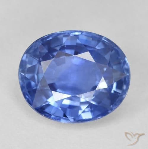 4.05ct Medium Navy Blue Sapphire, Oval Cut, 10.3x8.5 mm