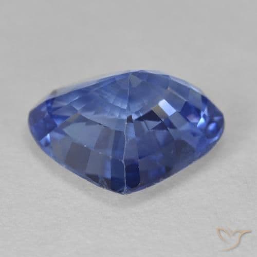 4.73ct Medium Dark Blue Sapphire, Pear Shape, 10.7x10.3 mm