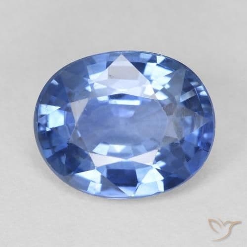 4.25ct Medium Dark Blue Sapphire, Oval Cut, 10.9x8.9 mm