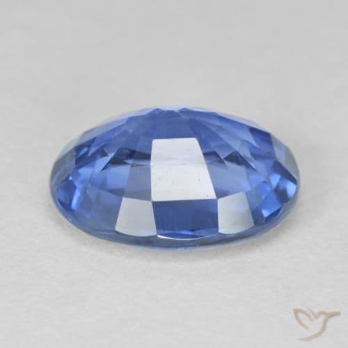 4.25ct Medium Dark Blue Sapphire, Oval Cut, 10.9x8.9 mm