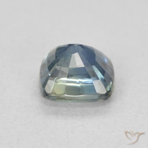 0.82ct Natural Navy Blue Sapphire, Cushion Cut, 5x4.9 mm