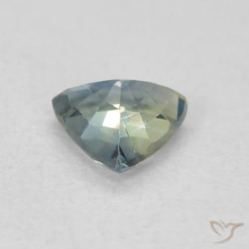 0.50ct Natural Teal Sapphire, Trillion, 5.3x5 mm