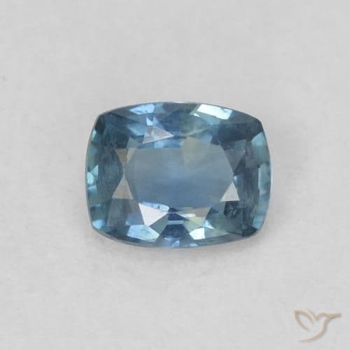 0.42ct Natural Blue Sapphire, Cushion Cut, 5x4 mm