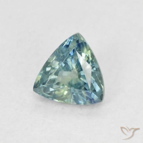 0.55ct Natural Teal Sapphire, Trillion, 5.1x4.8 mm