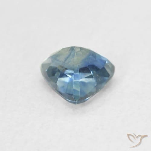 0.55ct Natural Teal Sapphire, Trillion, 5.1x4.8 mm