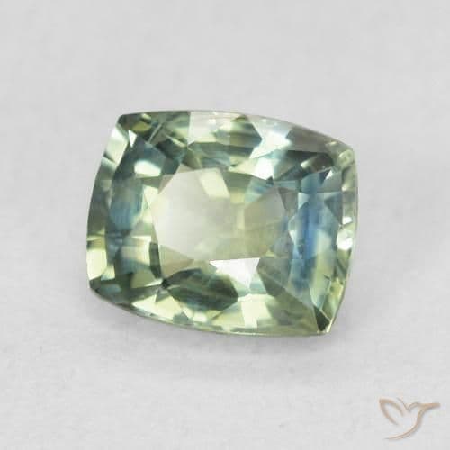 0.78ct Natural Blue Sapphire, Cushion Cut, 5.6x4.6 mm