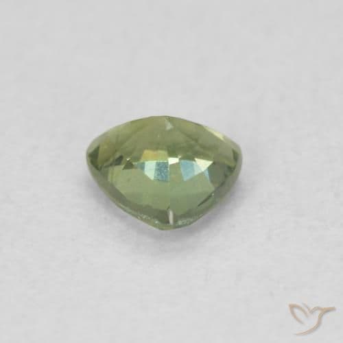0.36ct Natural Deep Green Sapphire, Trillion, 4.4x4.2 mm