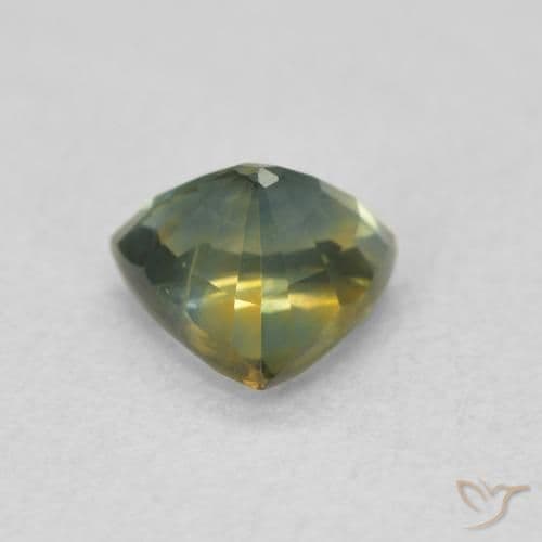 0.83ct Natural Teal Sapphire, Trillion, 5.7x5.5 mm