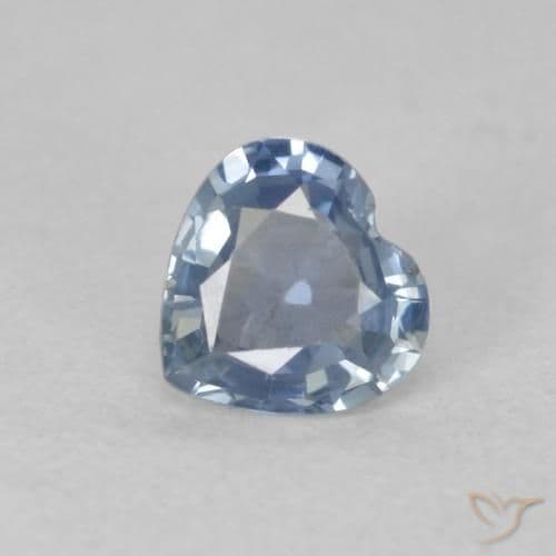 2.04ct Natural Light Blue Sapphire, Briolette, 4.5x2.9 mm