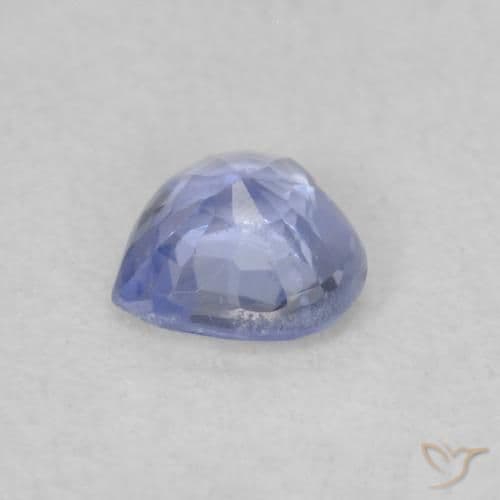 0.30ct Natural Light Blue Sapphire, Heart Shape, 4.1x4.1 mm