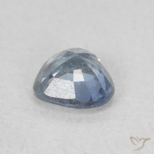 0.41ct Natural Blue Sapphire, Heart Shape, 4.5x4.3 mm