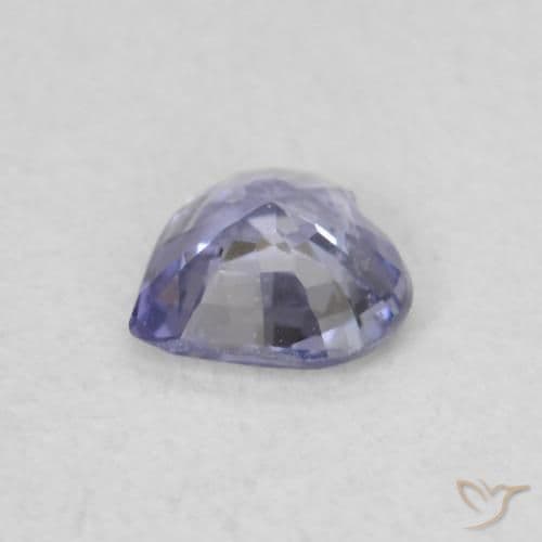 0.30ct Natural Light Blue Sapphire, Heart Shape, 4.3x4.2 mm