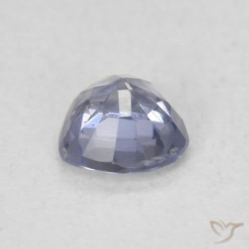 0.42ct Natural Light Blue Sapphire, Heart Shape, 4.5x4.2 mm
