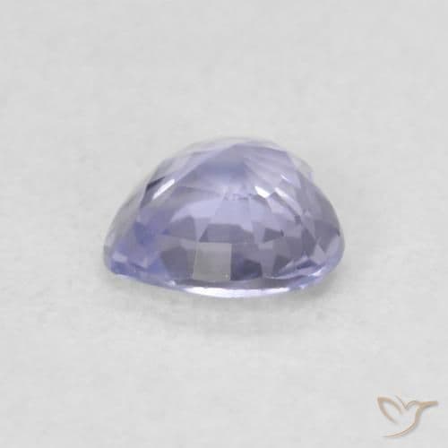 0.36ct Natural Light Blue Sapphire, Heart Shape, 4.5x4.3 mm