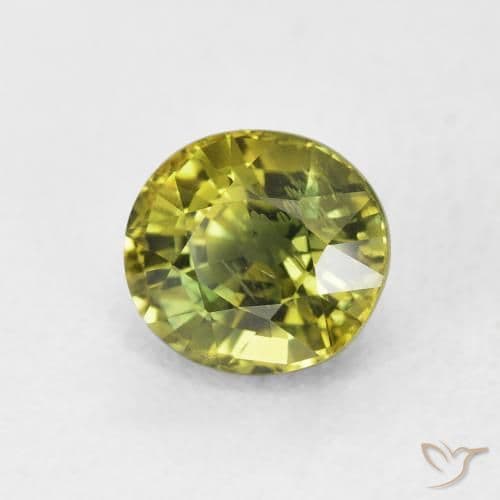 2.08ct Natural Multicolor Sapphire, Oval Cut, 6.9x6.3 mm