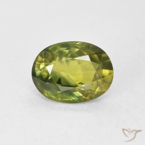 3.24ct Natural Multicolor Sapphire, Oval Cut, 8.8x7.2 mm