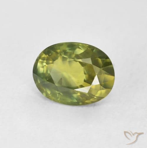 1.89ct Natural Multicolor Sapphire, Oval Cut, 8.2x6.2 mm