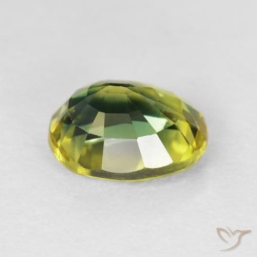 4.18ct Natural Multicolor Sapphire, Oval Cut, 10.2x8.2 mm