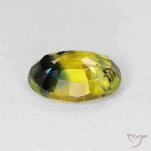 3.52ct Natural Multicolor Sapphire, Oval Cut, 10.5x7.6 mm