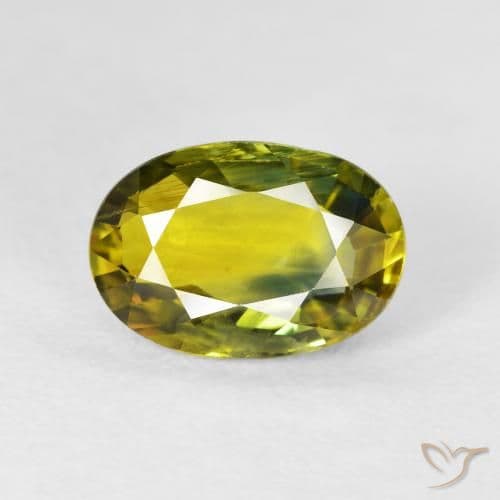 3.13ct Deep Golden Brown Sapphire, Oval Cut, 10.6x7.3 mm